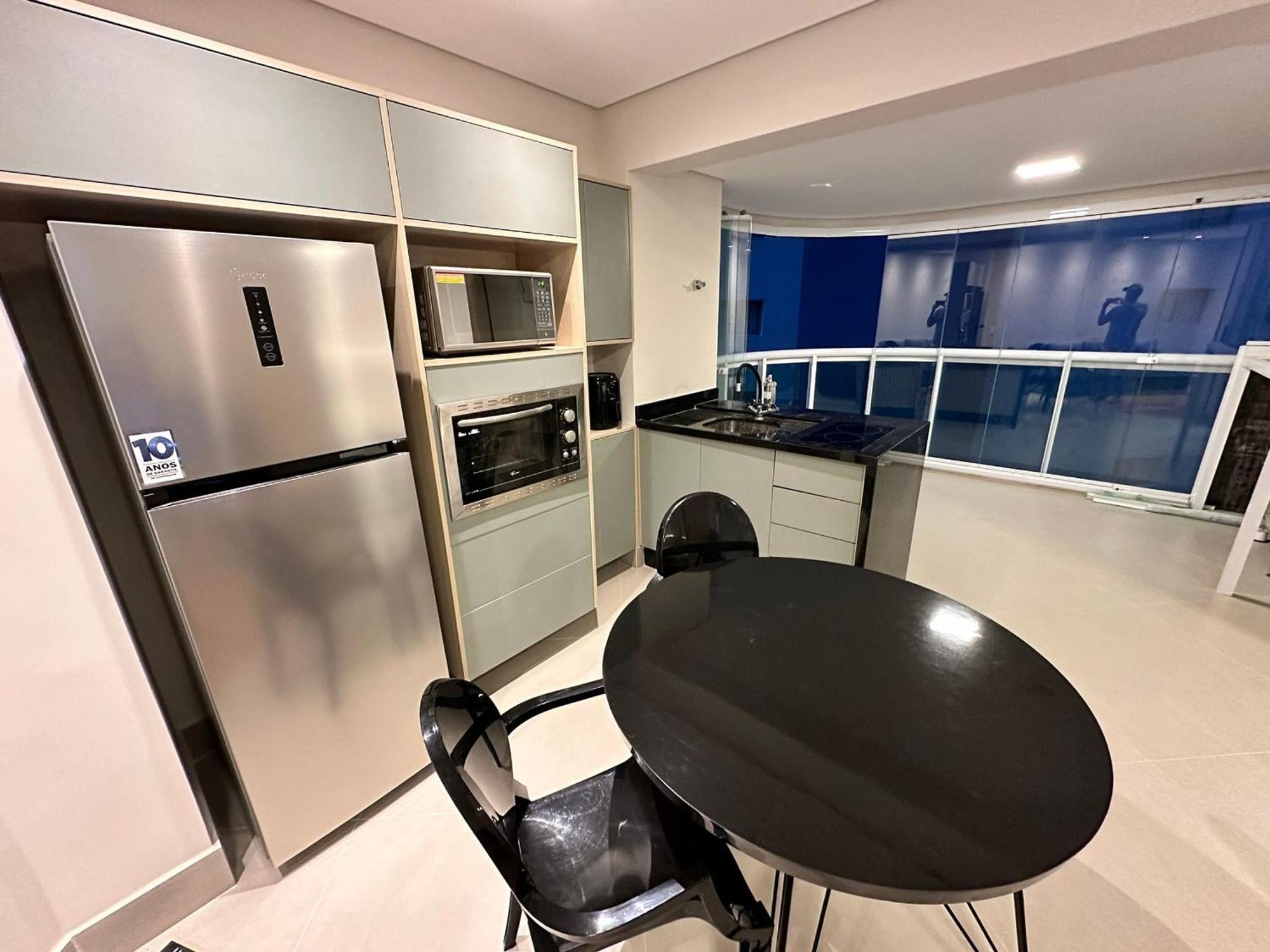 Apartament Residencial Estanconfor Com Vista Mar 2 Ac E Garagem Santos  Zewnętrze zdjęcie
