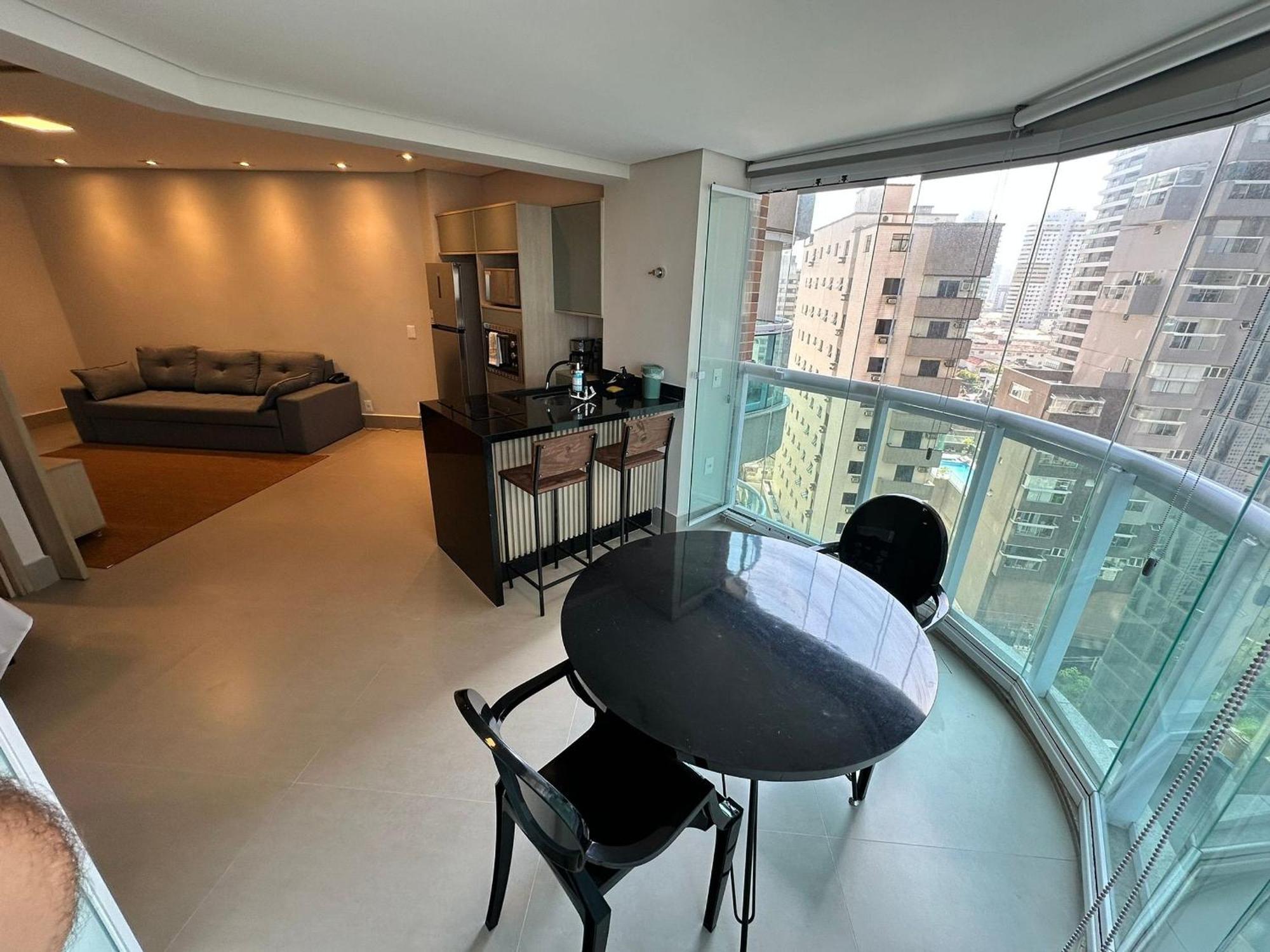 Apartament Residencial Estanconfor Com Vista Mar 2 Ac E Garagem Santos  Zewnętrze zdjęcie